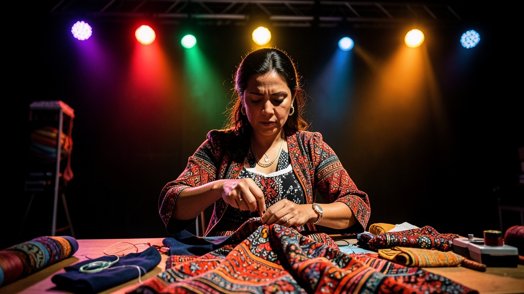 Yilda Banchón: La artista ecuatoriana que diseña y transforma sus propios trajes para el escenario