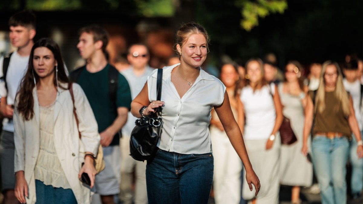 Leonor de España inicia sus clases en la Universidad Carlos III con estricto protocolo